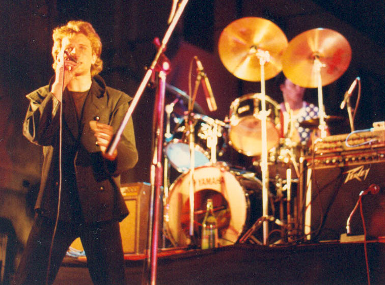 Cristiano performing live in Cavana, photograph identified as 6 June 1987