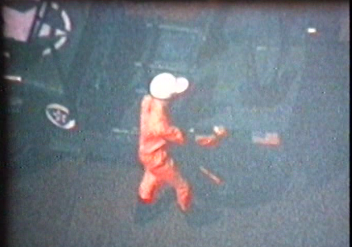 A frame from the 8 mm stop-motion filmed in 1978